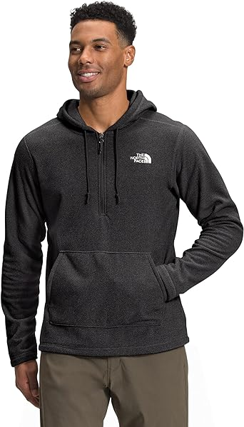 THE NORTH FACE Men's Textured Cap Rock ¼ Zip Hoodie Sweatshirt