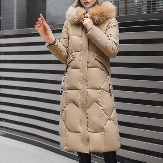 Long Sleeve Padded Jacket for Women Fall Winter Thermal Padded Jacket Outerwear Women 2023 Y2K