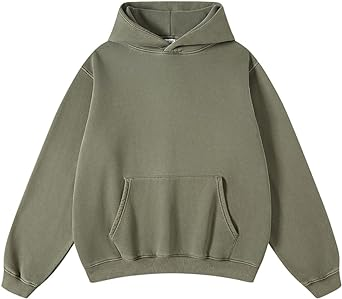 Hatant Hoodies for Men Acid Wash Athletic Hoodie Midweight Fleece Sweatshirts for Men Oversized Street Breaking Skateboarding