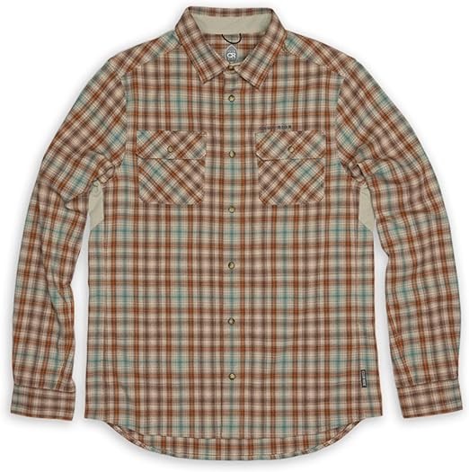 Club Ride Men's Daniel Flannel Shirt - Versatile Outdoor Shirt - Ideal for Hiking, Biking, and Casual Wear