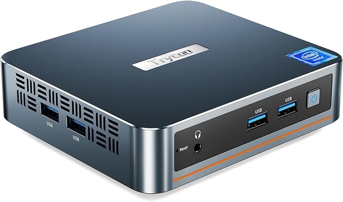 Trycoo WI-4 Pro Mini PC, Intel N5105(2.9GHz) Processor Mini Desktop Computer,16GB DDR4 RAM 512GB SSD,Dual 4K Display/2*USB3.2/WiFi/Bluetooth/Gigabit Ethernet/Support 64GB RAM and 2TB SSD Extensions