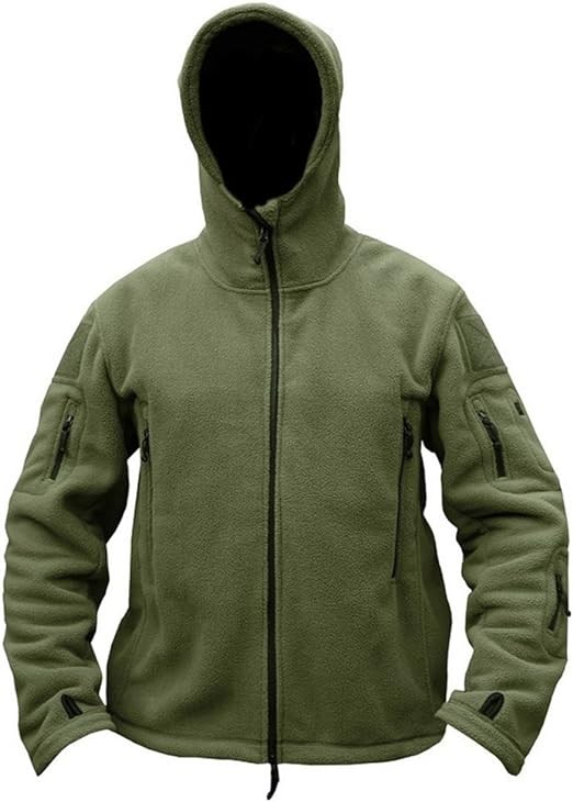 ReFire Gear Men's Warm Military Tactical Sport Fleece Hoodie Jacket