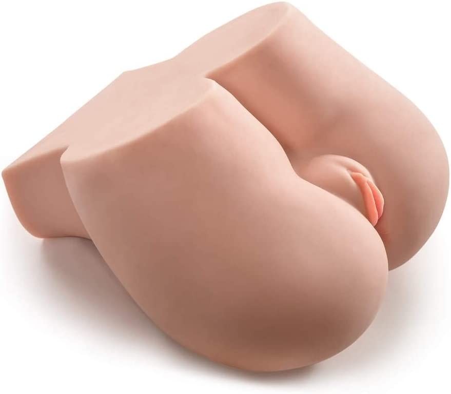 Backside White Double-Entry Realistic Life-Like Love Doll Masturbator