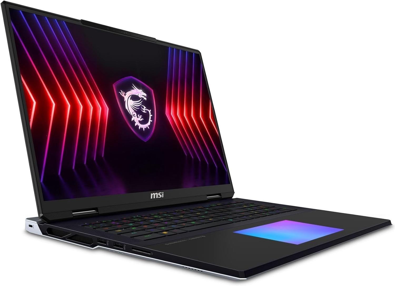 EXCaliberPC [2024] MSI Titan 18 HX A14VIG-036US Pro Extreme (Intel Core i9-14900HX, 192GB DDR5 RAM, 12TB NVMe SSD, NVIDIA GeForce RTX 4090, 18" UHD+ 120Hz Mini LED, Windows 11 Pro) Gaming Laptop