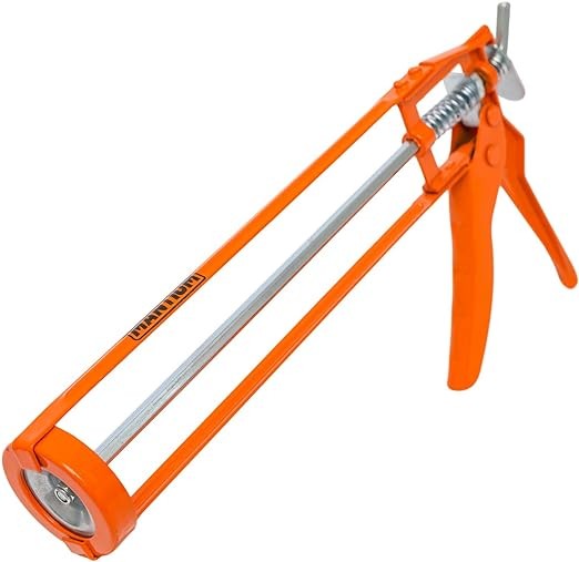 Heavy Duty Caulk Gun for Construction and Home Improvement - Dripless Caulk Gun, Hand Caulking Guns, Caulking Gun, Caulk Gun for Silicone, Gun Caulk, Sealant Gun by Mantium