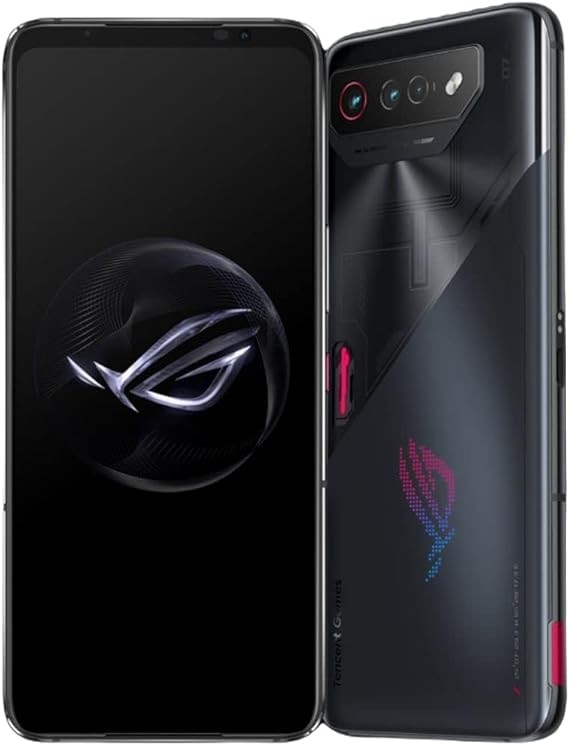 Asus ROG Phone 7 5G Dual 512GB 16GB RAM Factory Unlocked (GSM Only | No CDMA - not Compatible with Verizon/Sprint) Tencent Version - Black