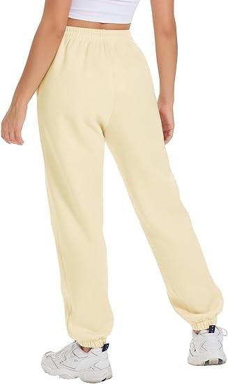 ATHMILE Sweatpants Women Joggers with Pockets Fleece Lined Lounge Yoga Pants