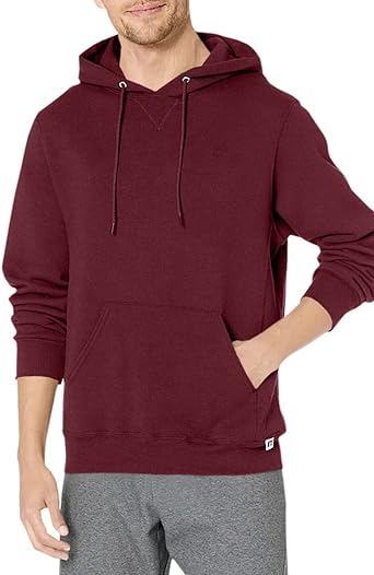Russell Athletic Men's Dri-Power Fleece Hoodies, Moisture Wicking, Cotton Blend, Relaxed Fit, Sizes S-4x
