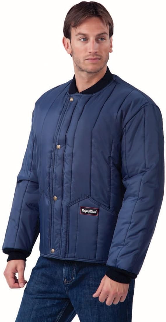 RefrigiWear Cooler Wear Jacket, Insulated Workwear, 10°F Comfort Rating