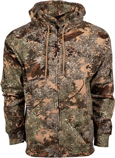 King's Camo Classic Full Zip Camo Hoodie