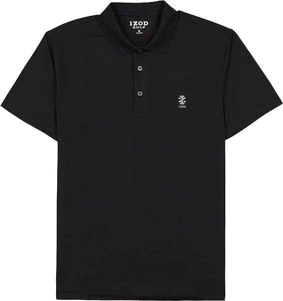 IZOD Men's Big & Tall Performance Golf Grid Polo