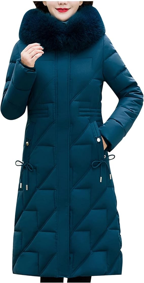 Womens Outfits Parkas Jacket Trench Outfits for Women Neck Long Warm Winter Fall Outfits 2023 Fashion Y2K