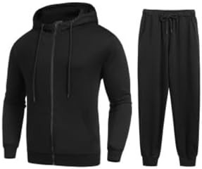 COOFANDY Sweatsuits for Men 2 Piece tracksuit Sets Full Zip Hoodie Sweatpants for Men Casual Sports Jogging Suits S-4XL