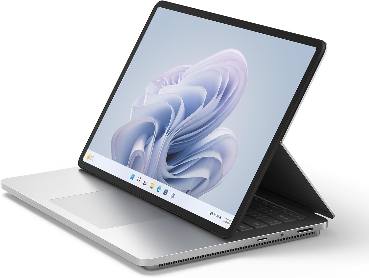 Microsoft Surface Laptop Studio 2 (2023) - 14.4" Touchscreen - Intel Core i7, 16GB RAM, 512GB SSD, NVIDIA GeForce RTX 4050, Windows 11, Platinum Color Copilot