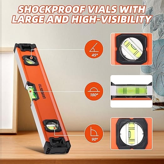 Globest Laser Level, Self Leveling Cross Line Lasers, Green Beam Leveler Tool, with Self-leveling, Manual, Pulse Mode, Lazer Level with 360 Degree Magnetic Base and Battery