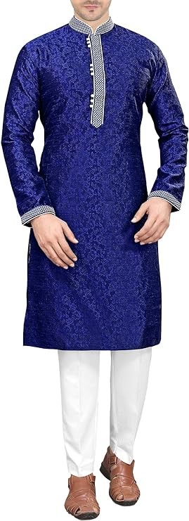 Sonisha SK112 Men's Kurta Pajama Set Indian Traditional Party Wear Outfit