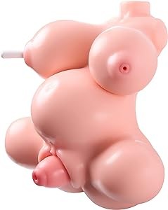 Unszz 12LB LB Sex Dolls Prolapse of Uterus Masturbator for Male with 4 Holes Female Torso Lifelike Adult Toys with Vaginal Anal Breast Realistic Pussy Pregnant Woman Pluggable Nipple Sex to