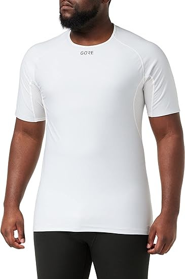 GORE WEAR M Men's Short Sleeved Baselayer, Gore Windstopper