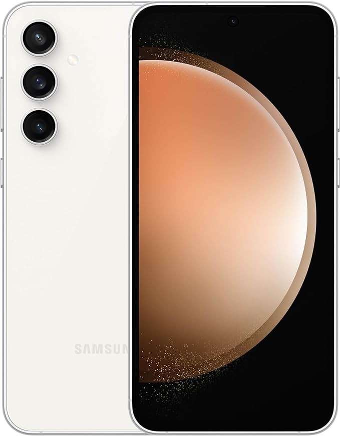SAMSUNG Galaxy S23 FE Cell Phone, 256GB, Unlocked Android Smartphone, Long Battery Life, Premium Processor, Tough Gorilla Glass Display, Hi-Res 50MP Camera, US Version, 2023, Cream