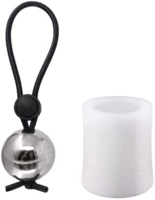 Penis Stretching Gravity Ball - Penis Weight Stretcher - Silicone, Metal - Penis Device - Penis Muscle Weight Training - No Side Effects to wear for a Long time When Going Out