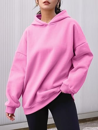 AUTOMET Womens Oversized Hoodies Fleece Sweatshirts Hooded Pullover 2023 Fashion Fall Clothes Trendy Outfits Winter Sweater