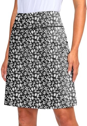 Viodia Women's 20" Knee Length Skorts Skirts UPF50+ Athletic Tennis Golf Skirt for Women Casual Summer Skirts