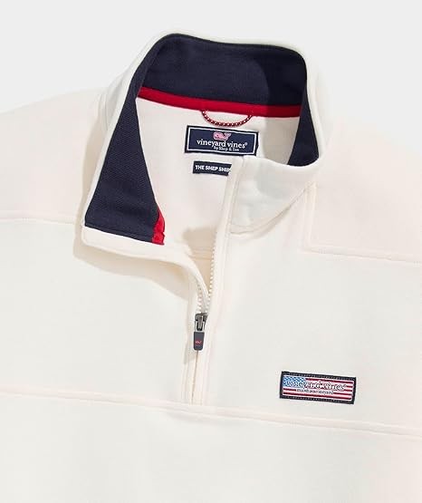 vineyard vines Men's American Flag Logo Box Shep Shirt