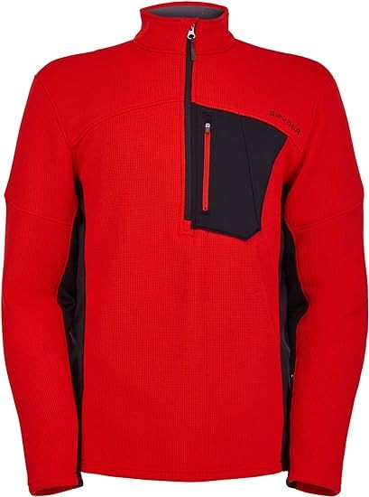 Spyder Mens Bandit Half Zip Sweater