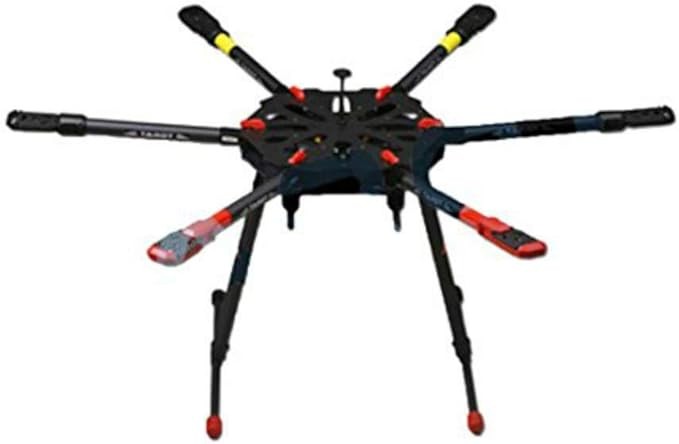 TAROT TL6X001 X6 6 Axis Umbrella Carbon Fiber Airframe Foldable Hexacopter Frame Kit Electronic Retractable Landing Skid for DIY RC FPV Drone