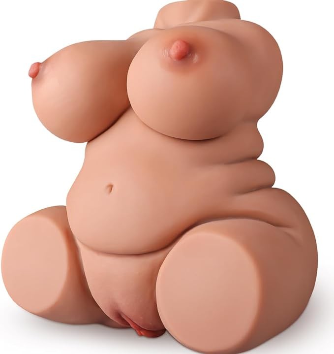 Kingdemer BBW Sex Doll Male Sex Toys with Big Ass and Boobs,3 in 1 Pocket Pussy Adult Sex Toys for Men Masturbation, Male Masturbators with 12.5 LB 3D Realistic Textured Vagina Anal Mens Sex Toys