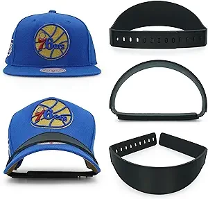 Modern JP Hat Brim Bender - Perfect Hat Curve Band, Steaming Optional Hat Shaper - Easy Snap-on Hat Curver Tool with 9 Brim Curve Options - Black