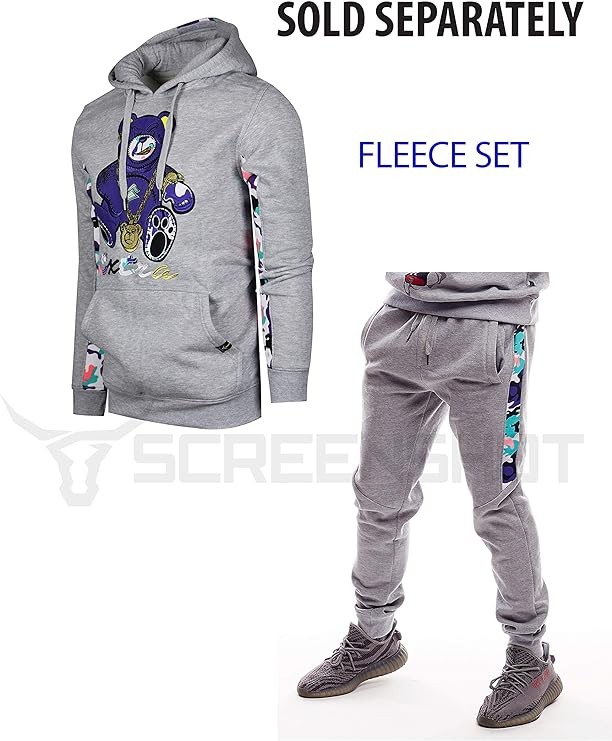 Screenshotbrand Mens Hip Hop Premium Slim Fit Track Pants - Athletic Jogger Bottom with Side Taping