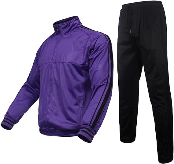 AKsit Men's Sweatsuit 2 Piece Hoodie Tracksuit Set Fashion Activewear Set