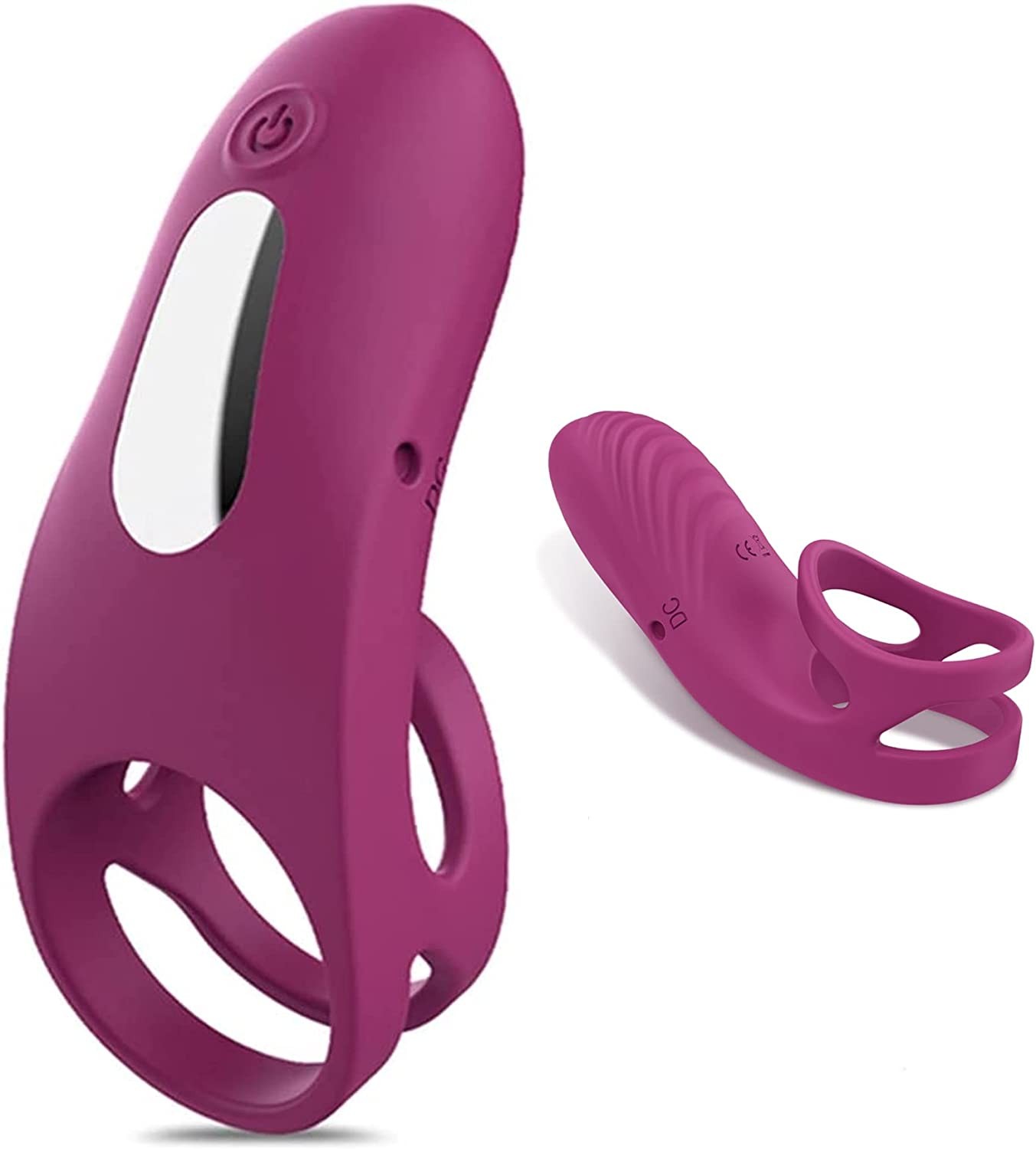 Cock Ring,Penis Ring with 9-Speed Vibrating Mode Medical Silicone Waterproof Rechargeable Powerful Vibration Sex Toy for Men and Couple