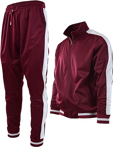 ChoiceApparel Mens Athletic 2 Piece Tracksuit Set