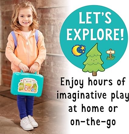 Creativity for Kids Sensory On The Go: Camping Fun - Toddler Sensory Bin, Preschool Toys for Boys and Kids Ages 3-4+