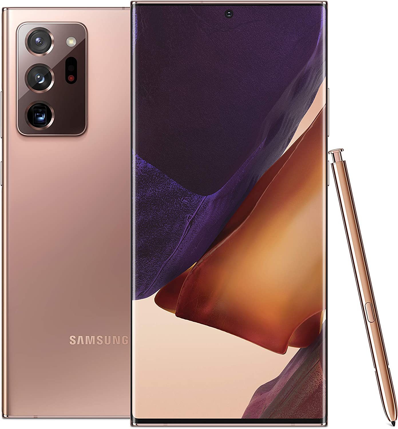 Samsung Electronics Galaxy Note 20 Ultra 5G Factory Unlocked Android Cell Phone | US Version | 128GB of Storage | Mobile Gaming Smartphone | Mystic Bronze (Renewed)