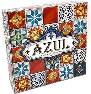Azul Board Game - Strategic Tile-Placement Game for Family Fun, Great Game for Kids and Adults, Ages 8+, 2-4 Players, 30-45 Minute Playtime, Made by Next Move Games
