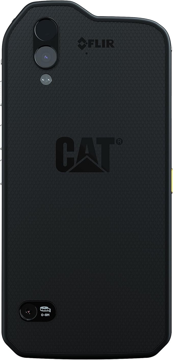 CAT PHONES S61 unlocked Rugged Waterproof 64GB Smartphone with integrated FLIR camera