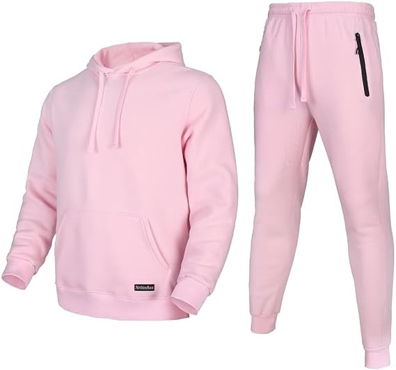 AKsit Men's Sweatsuit 2 Piece Hoodie Tracksuit Set Fashion Activewear Set