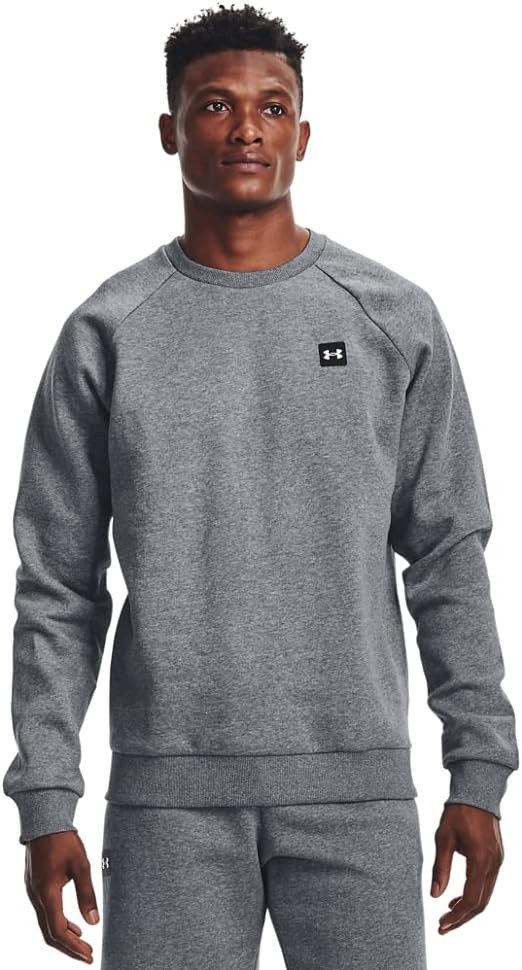 Under Armour Men's Standard Rival Fleece Crew T-Shirt