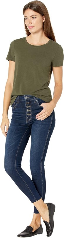 KUT from the Kloth Connie High-Rise Ankle Skinny Jeans