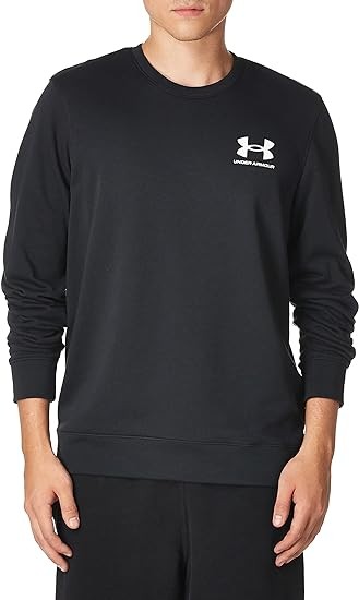 Under Armour Men's Rival Terry Long Crew Neck T-Shirt