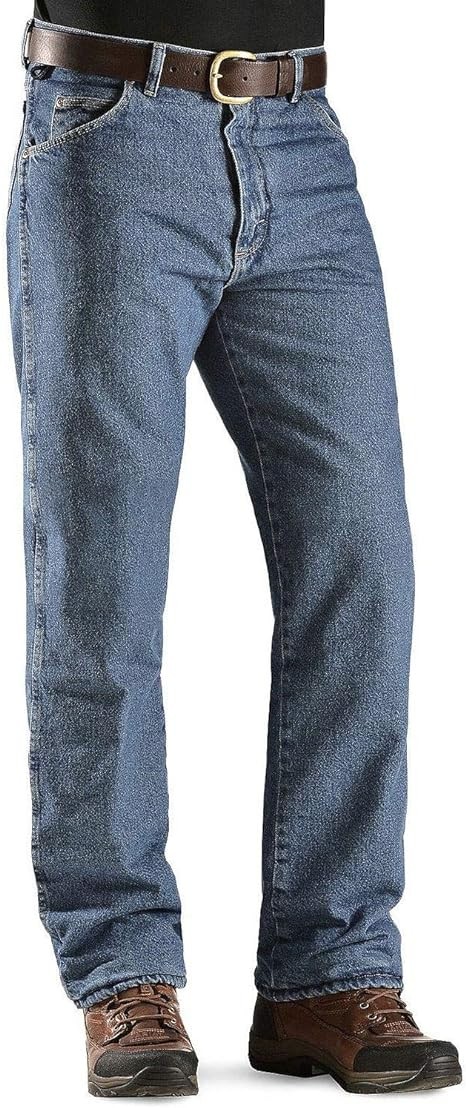 Wrangler Rugged Wear Men's Woodland Thermal Jean