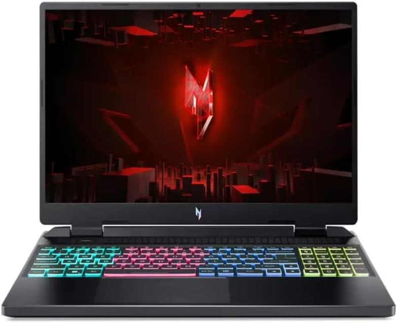 Acer Nitro 17 Gaming Laptop / 17.3" WQXGA NVIDIA GeForce RTX 4060 165hertz / AMD Ryzen 7 7840HS 8 Cores / 32GB DDR5 2TB NVMe SSD M.2 / Four-Zone RGB Backlit Keyboard Thunderbolt 4 Wi-Fi 6E / Win11 Pro