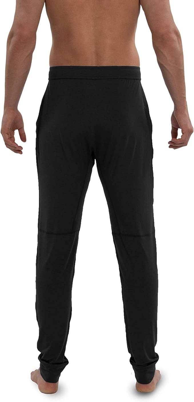 SAXX Underwear Men’s Snooze Lounge Wear Pants – Ankle Length PJ Pants – Men’s Sleep and Lounge Wear