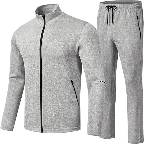 TBMPOY Men's Tracksuits Sweatsuits for Men Set Jogging Track Suits 2 Piece Casual Athletic Warm Up Sweat Suits Outfits