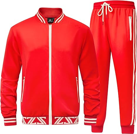 SWISSWELL Men's Tracksuits 2 Piece Set Sweatsuits for Men Jogging Sport Suit Casual Outfits with Full Zip