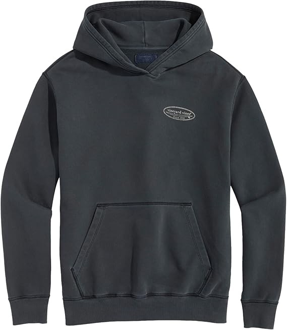 vineyard vines Men's Surfboard Garment Dye French Terry Hoodie