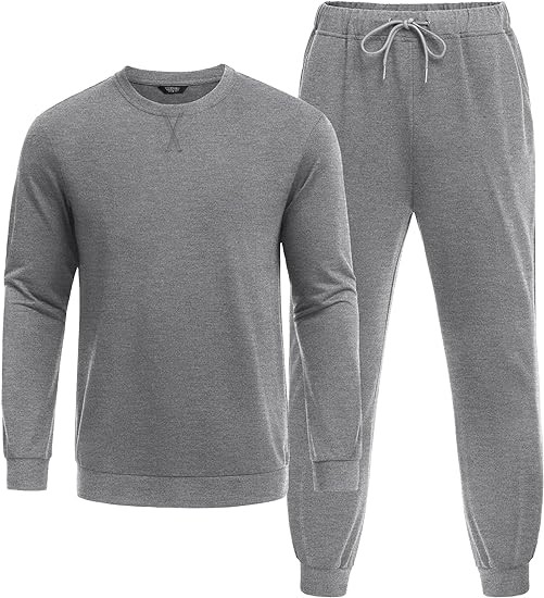COOFANDY Men's Tracksuit 2 Piece Long Sleeve Pullover Jogging Track Suit Athletic Casual Sweatsuit
